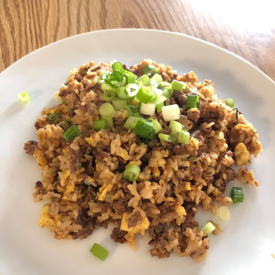 牛肉炒飯。